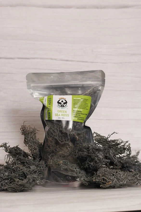 Raw Green Sea Moss