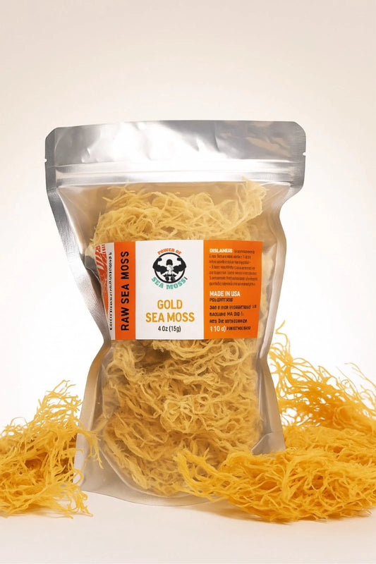 Raw Gold Sea Moss