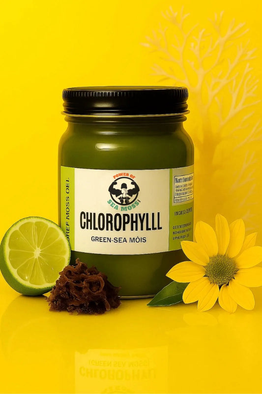 Chlorophyll Green Sea Moss Gel