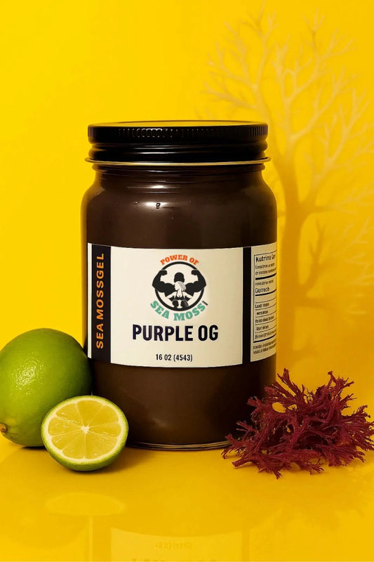 Purple OG Sea Moss Gel